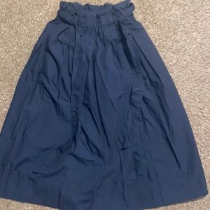 Navy blue skirt